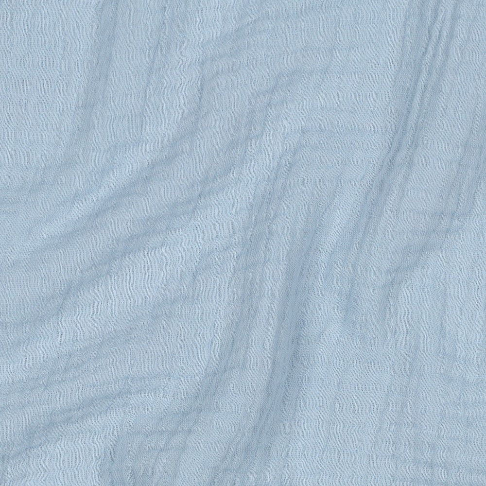 Musselin Blau