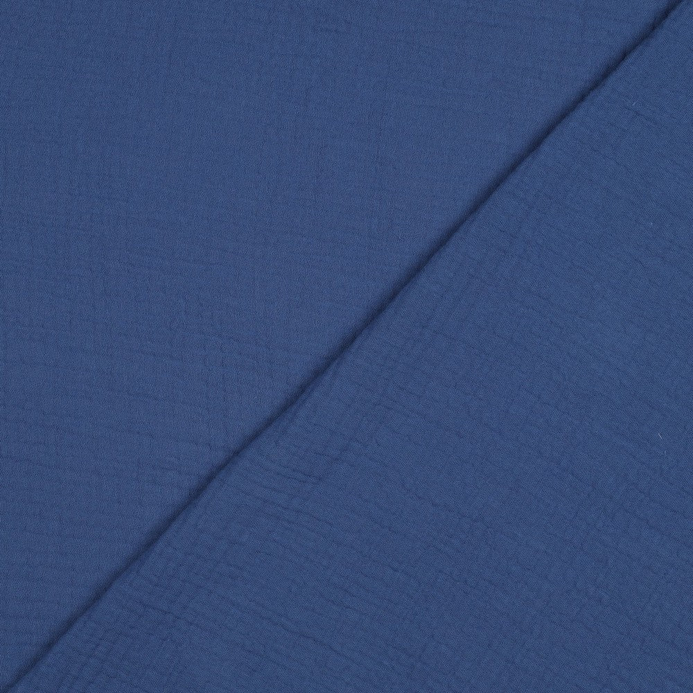 Musselin Mitternachtsblau