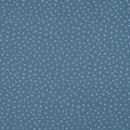 Musselin Blau Pünktchen