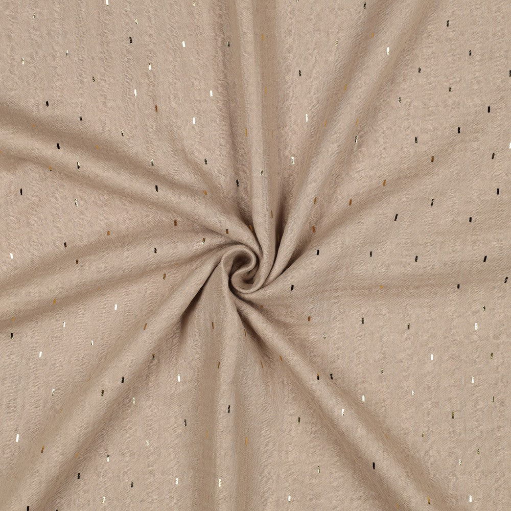 Musselin Beige Gold