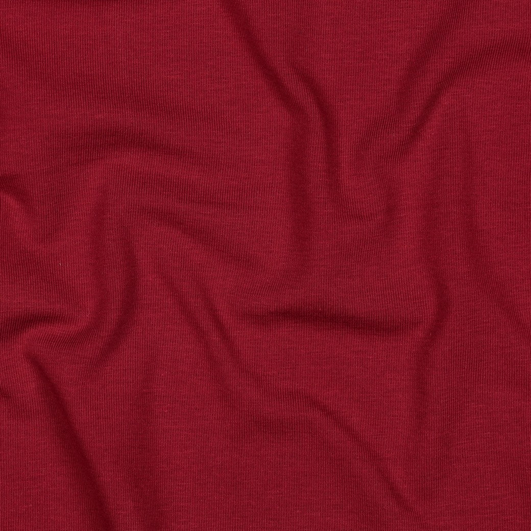 Jersey Uni Bordeauxrot