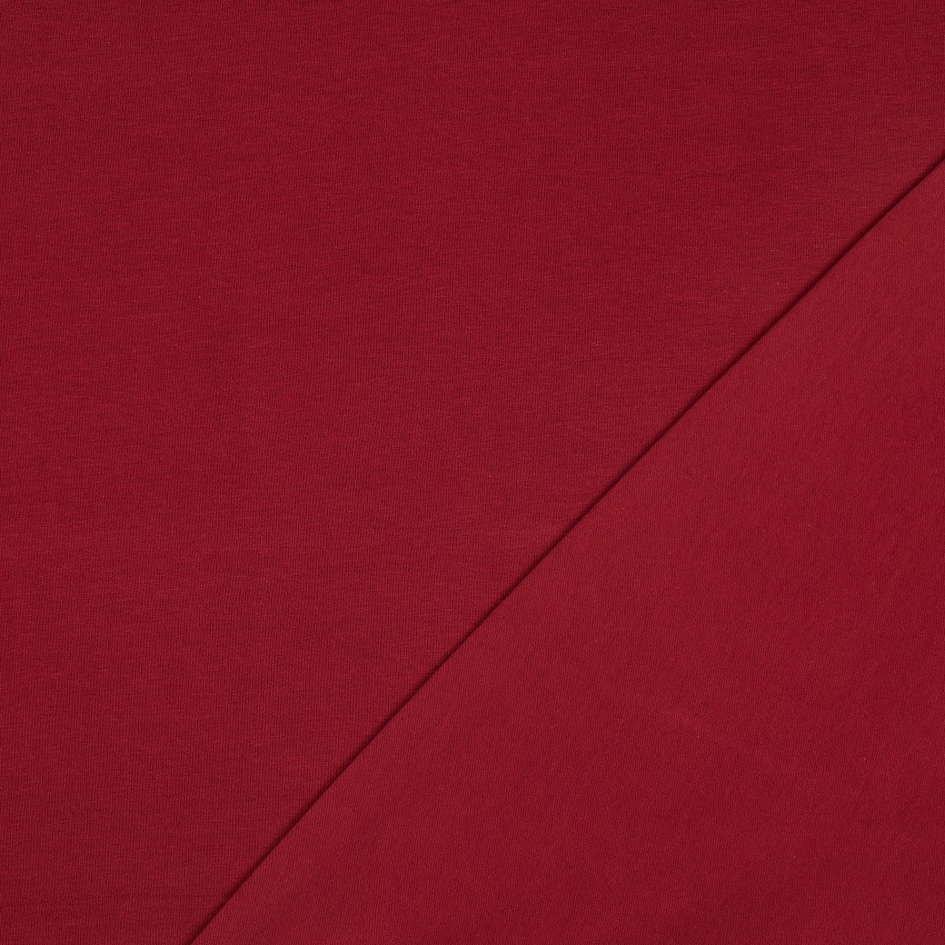 Jersey Uni Bordeauxrot