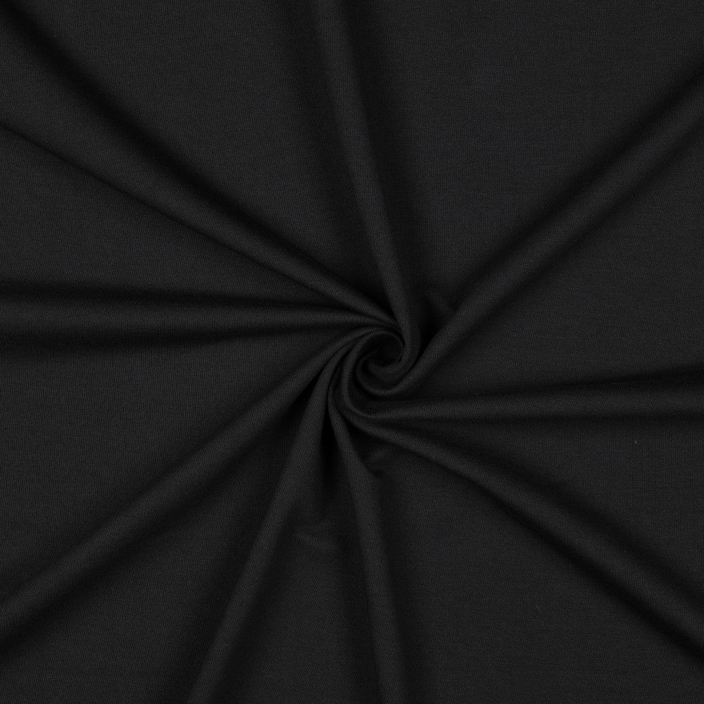 French Terry Uni Schwarz