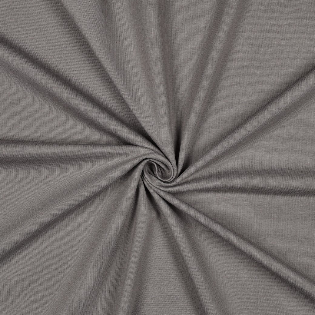 French Terry Uni Grau