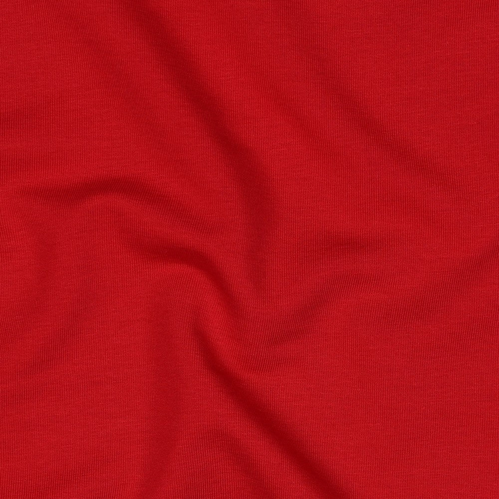 French Terry Uni Dunkelrot