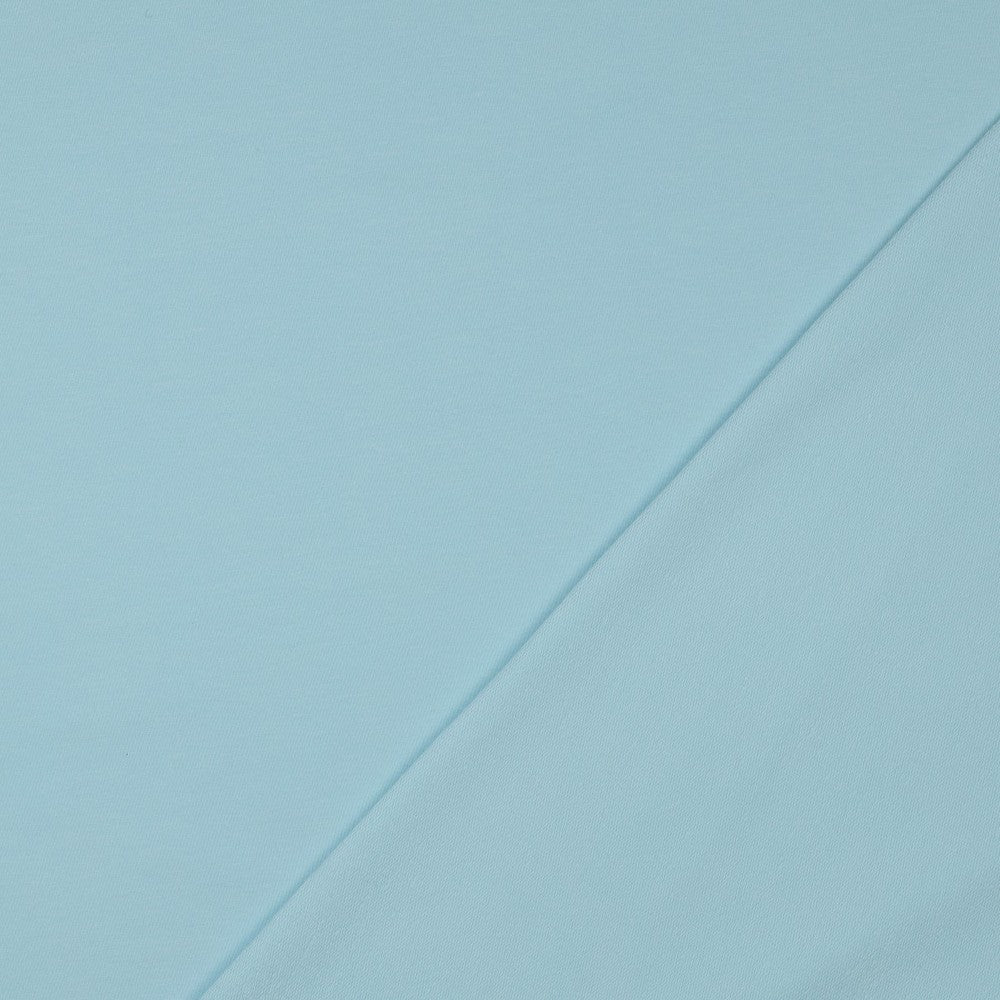 French Terry Uni Hellblau