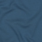 French Terry Uni Jeansblau