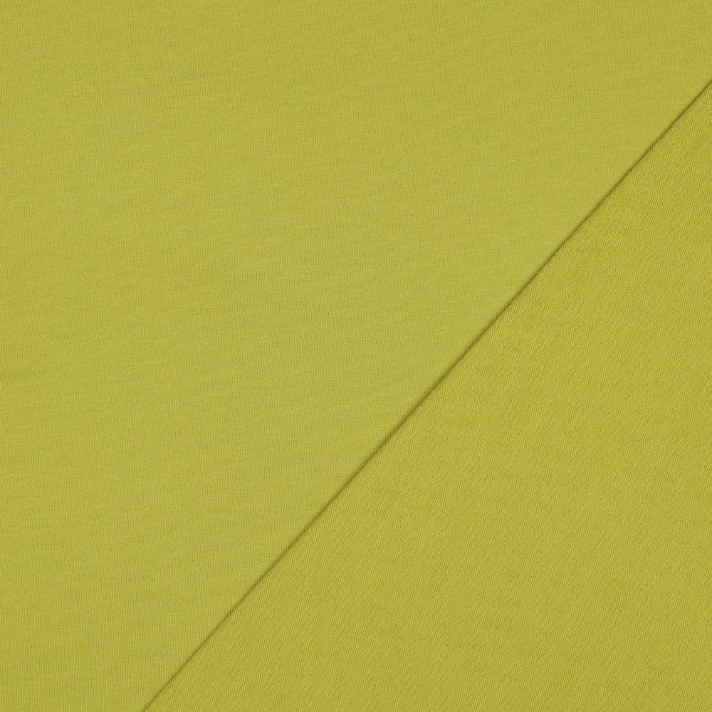French Terry Uni Limette