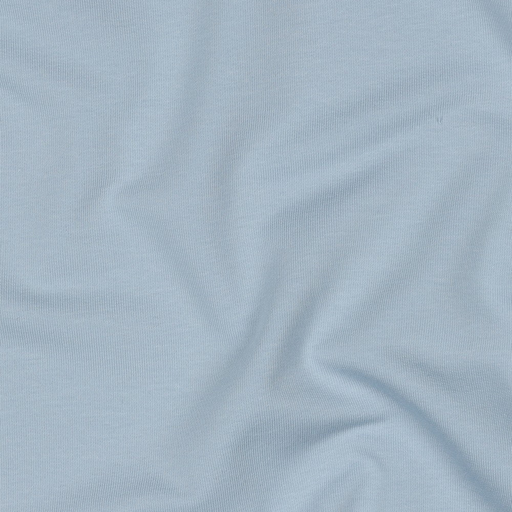 French Terry Uni Babyblau