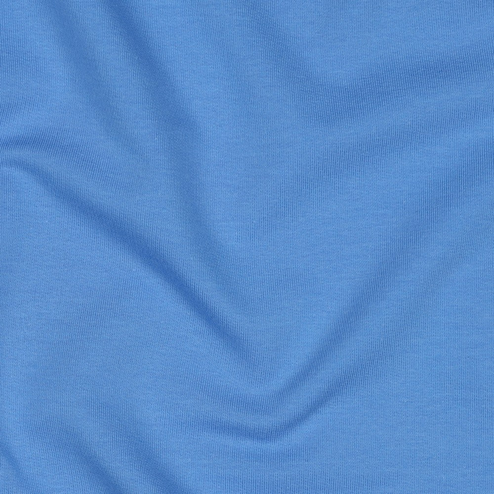 French Terry Uni Blau