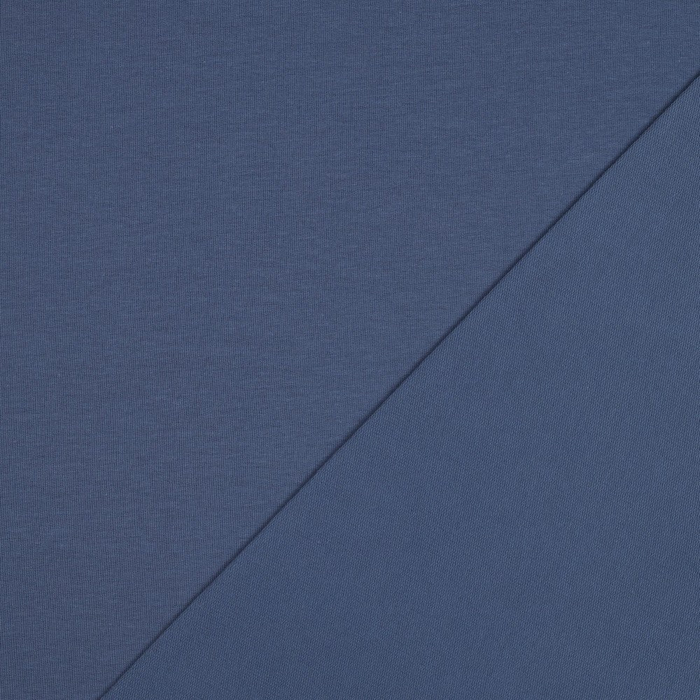 French Terry Uni Indigo