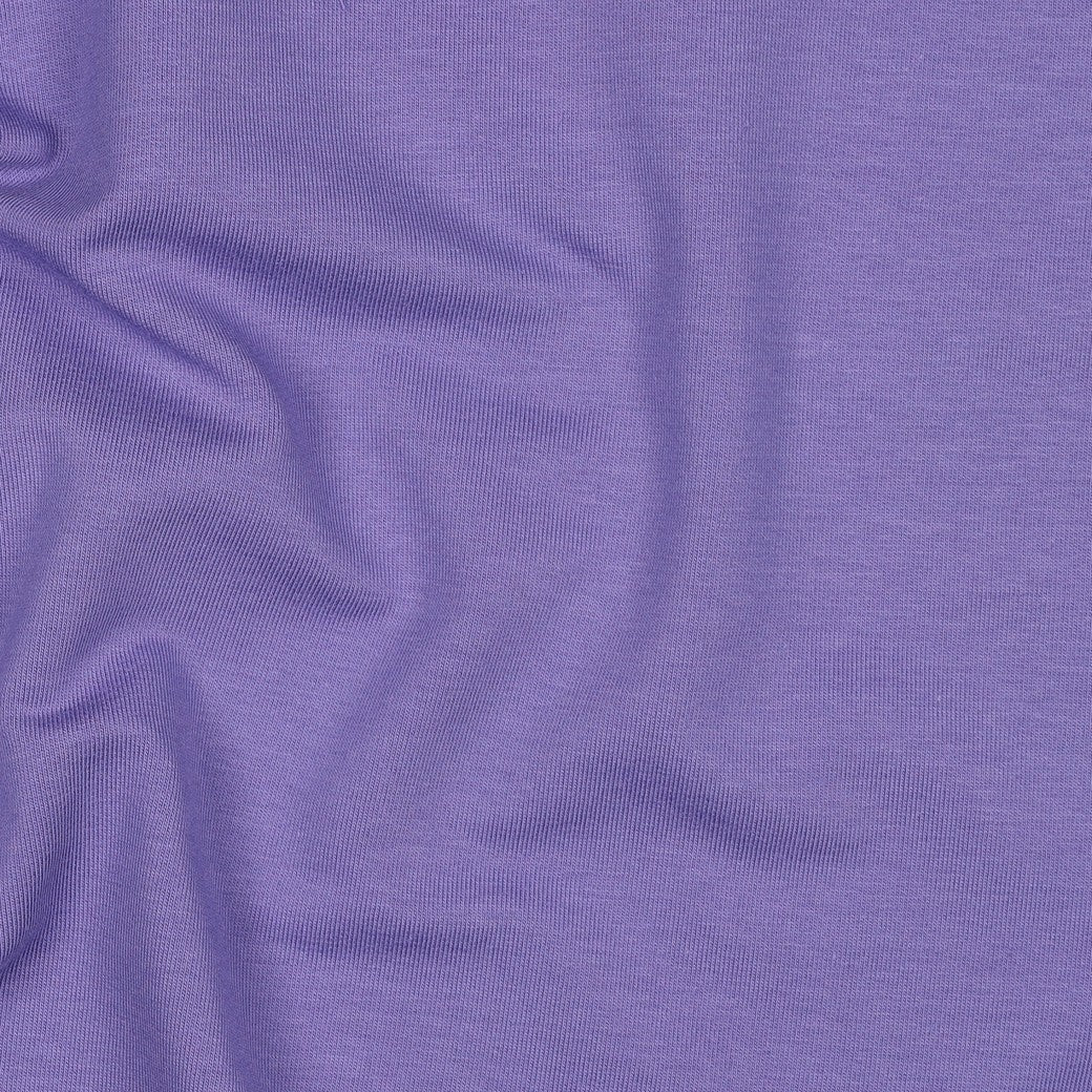 French Terry Uni Dunkler Lavendel