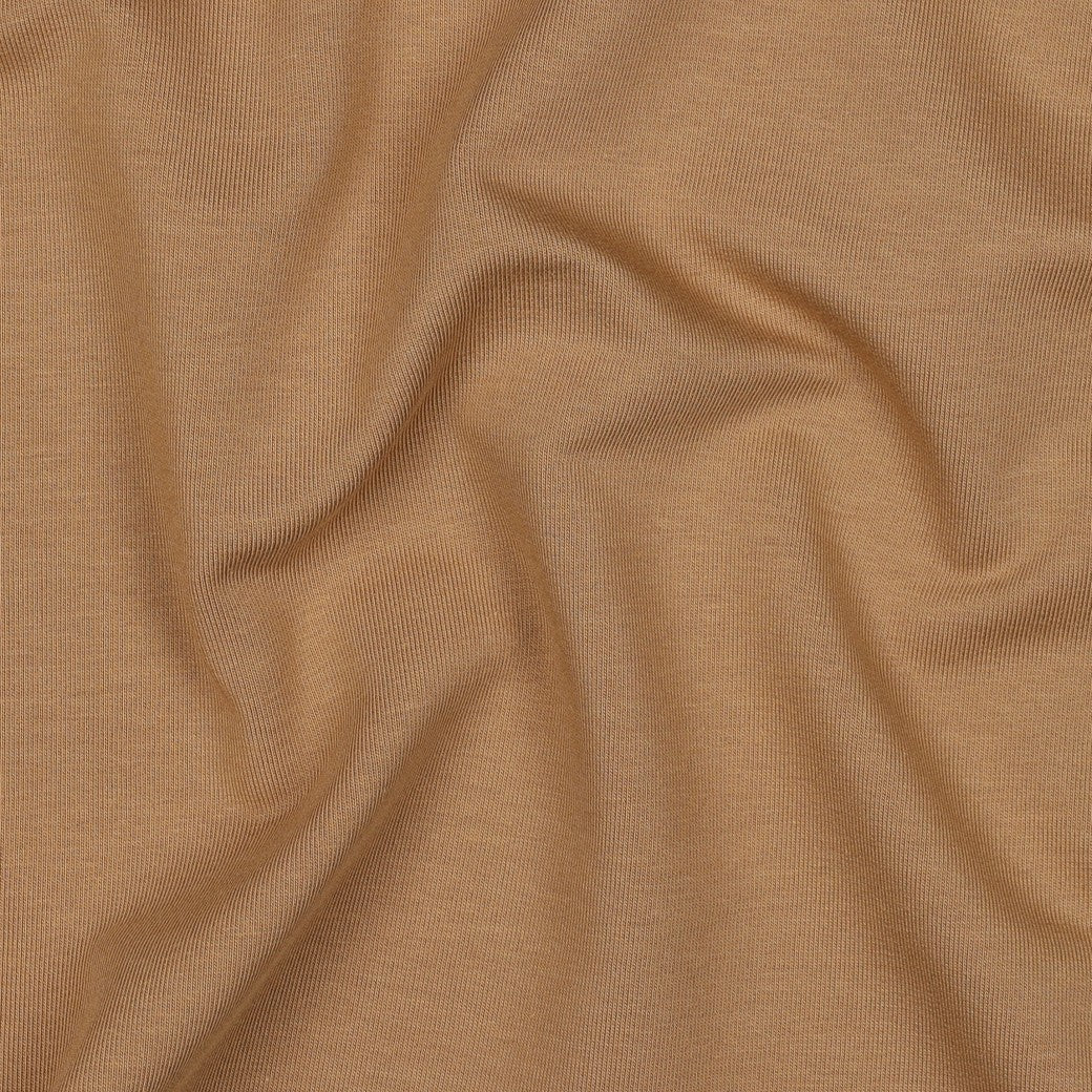 French Terry Uni Karamell (Kamel alt)