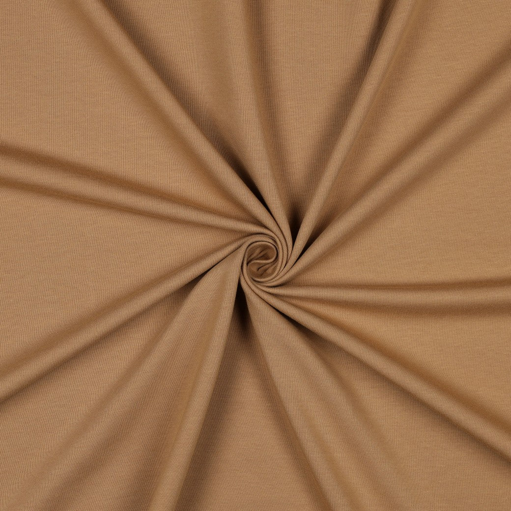French Terry Uni Karamell (Kamel alt)
